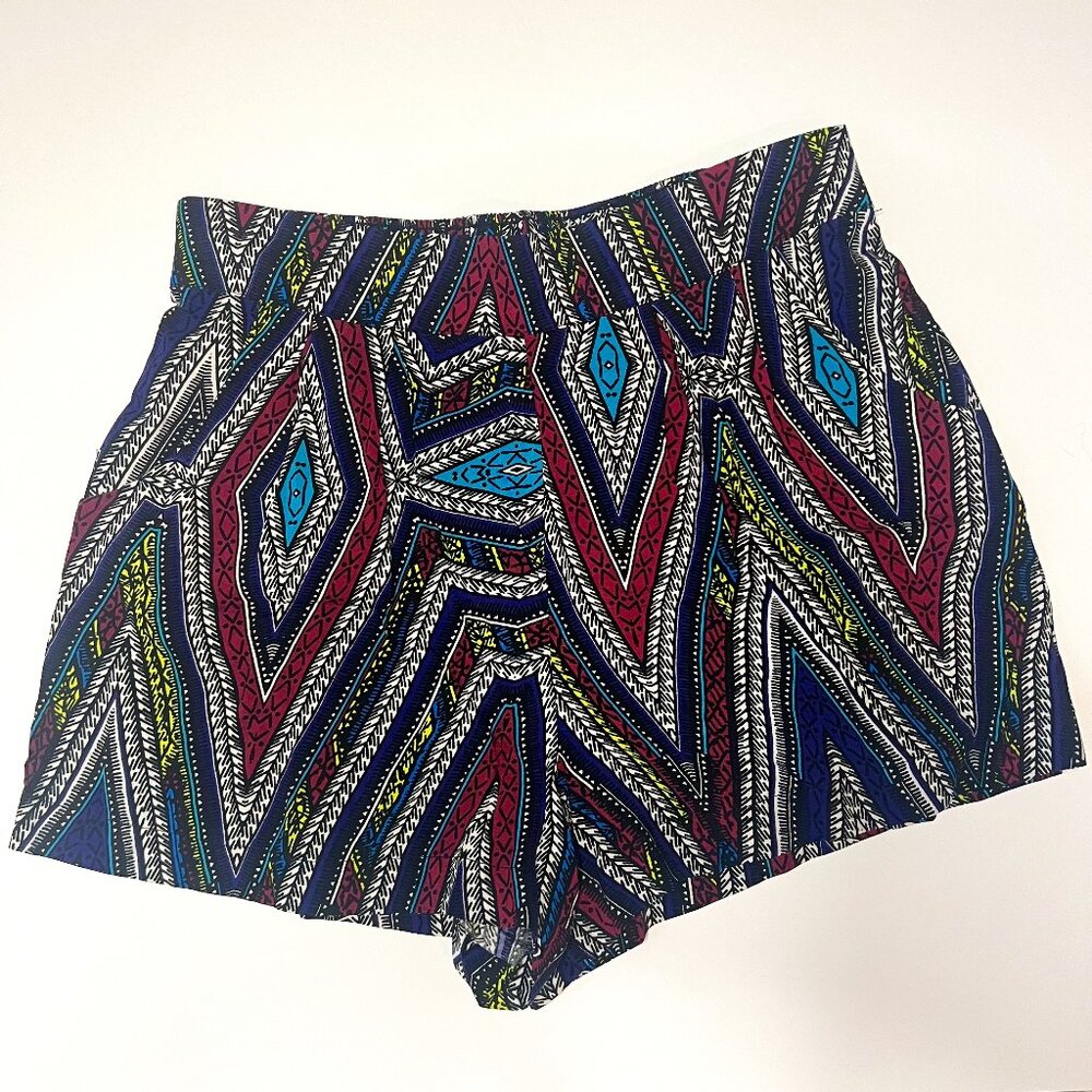 Mossimo Supply Co. Multicolor Geometric Print Shorts – Size Small